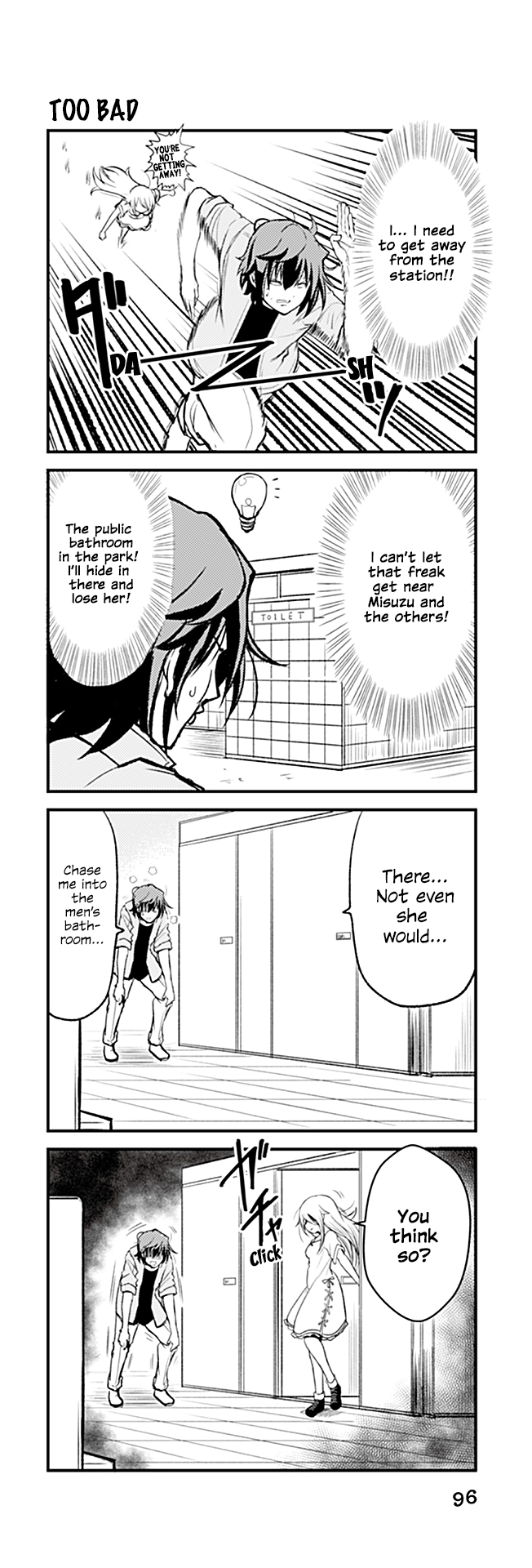 Tomodachi o Tsukurou Chapter 142 page 1 - Chapter 142: Too bad