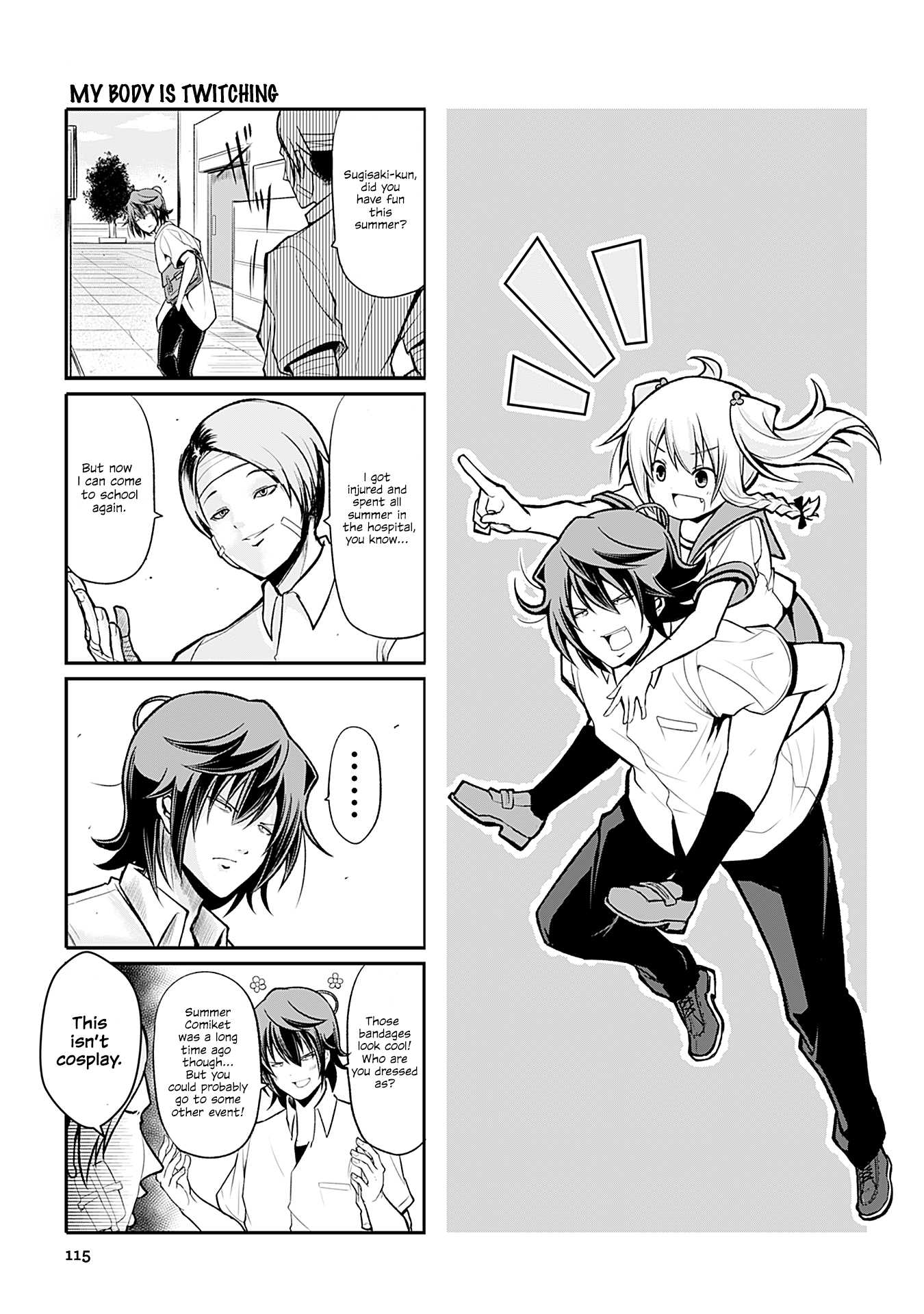 Tomodachi o Tsukurou Chapter 169 page 1 - Chapter 169: My body is twitching