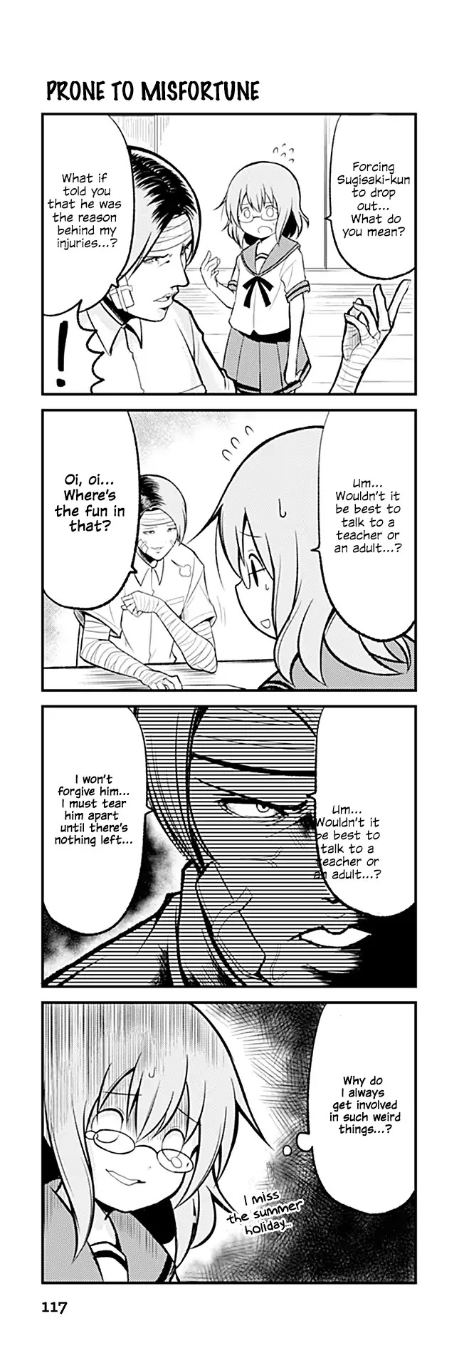 Tomodachi o Tsukurou Chapter 173 page 1 - Chapter 173: Prone to misfortune