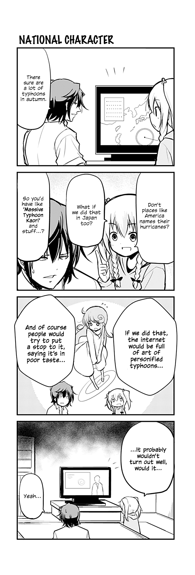 Tomodachi o Tsukurou Chapter 182 page 1 - Chapter 182: National Character
