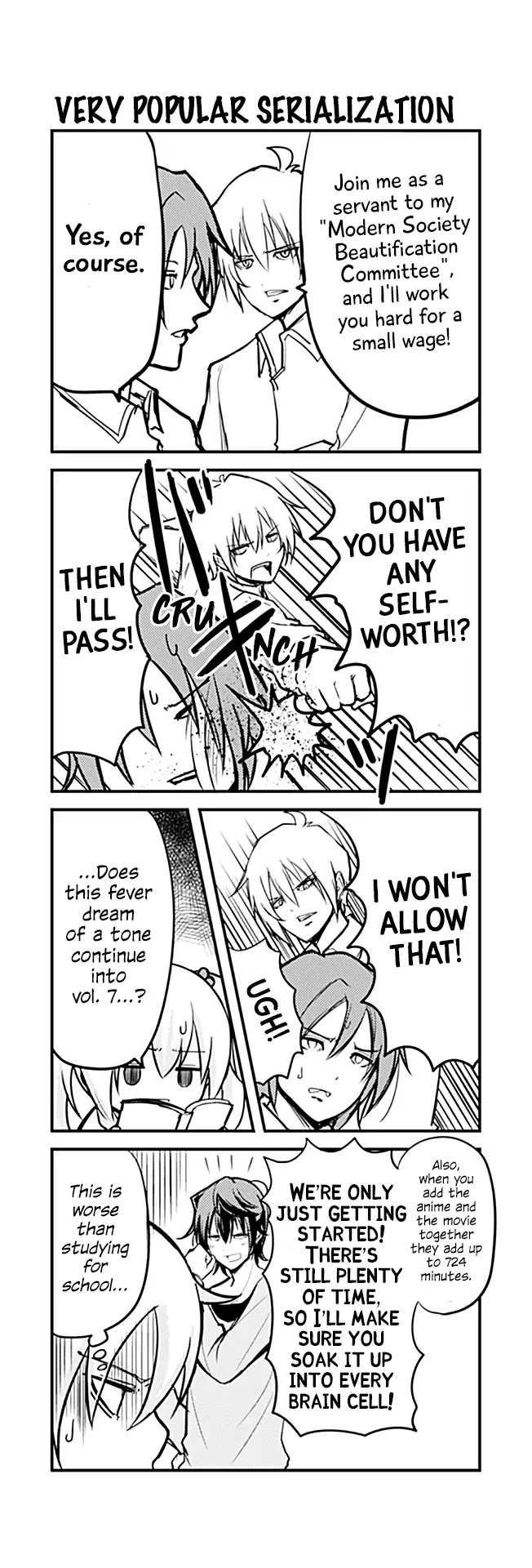 Tomodachi o Tsukurou Chapter 234 page 1 - Chapter 234: Very popular serialization