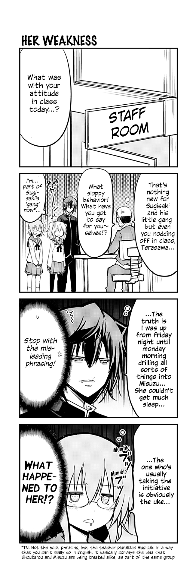 Tomodachi o Tsukurou Chapter 241 page 1 - Chapter 241: Her weakness