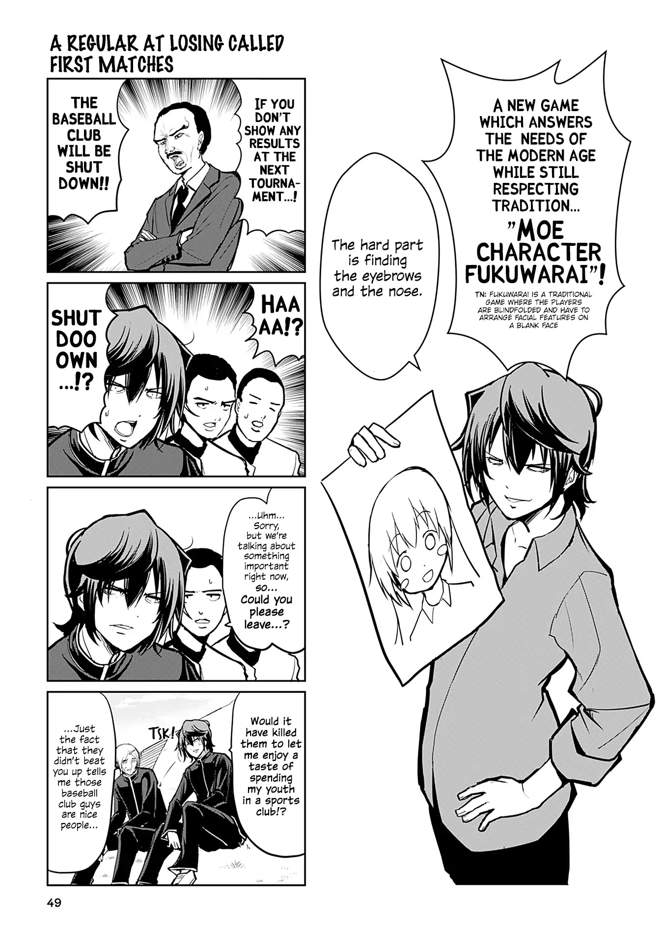 Tomodachi o Tsukurou Chapter 246 page 1 - Chapter 246: A regular at losing at called first matches