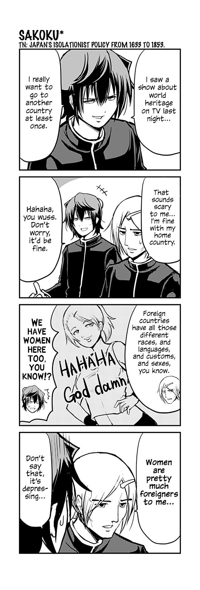 Tomodachi o Tsukurou Chapter 248 page 1 - Chapter 248: Sakoku
