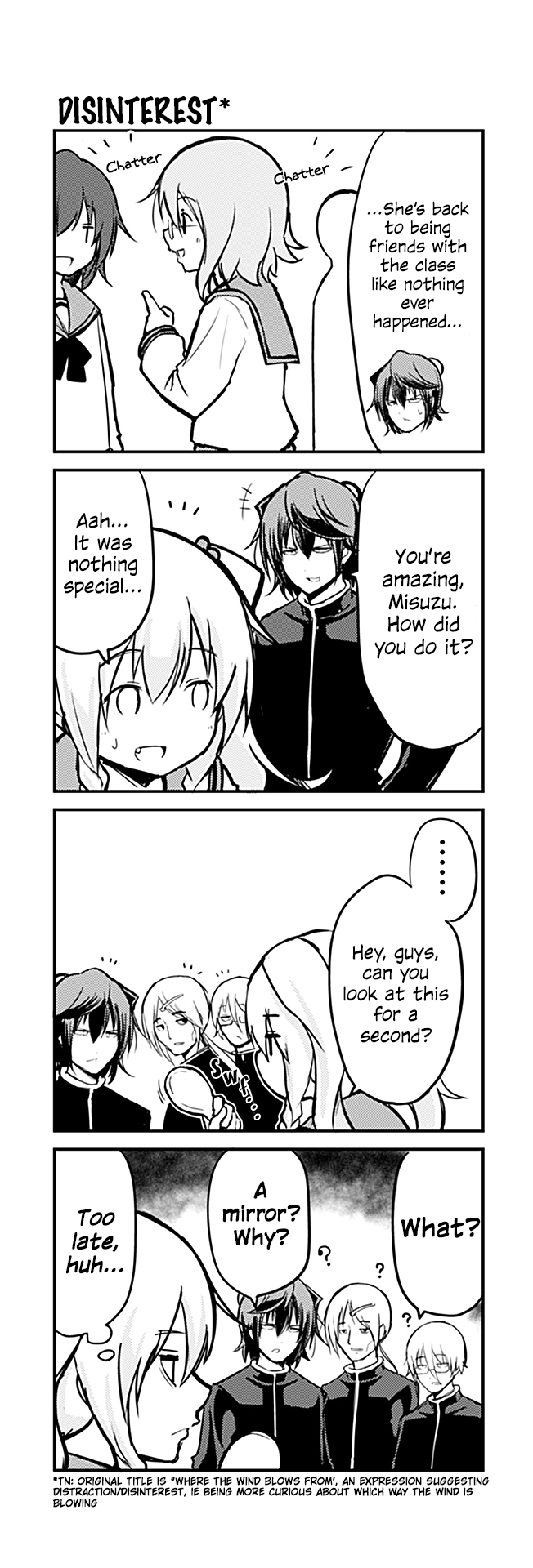 Tomodachi o Tsukurou Chapter 259 page 1 - Chapter 259: Disinterest