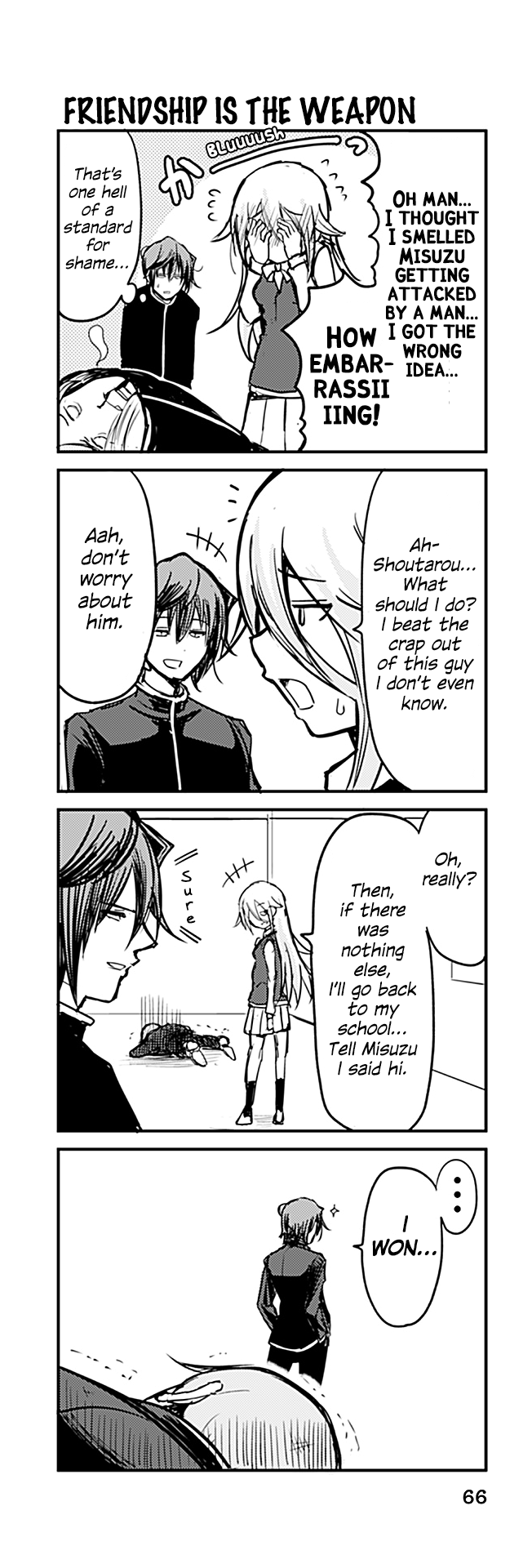 Tomodachi o Tsukurou Chapter 272 page 1 - Chapter 272: Friendship is the weapon