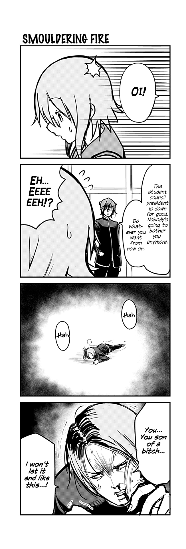 Tomodachi o Tsukurou Chapter 273 page 1 - Chapter 273: Smouldering fire