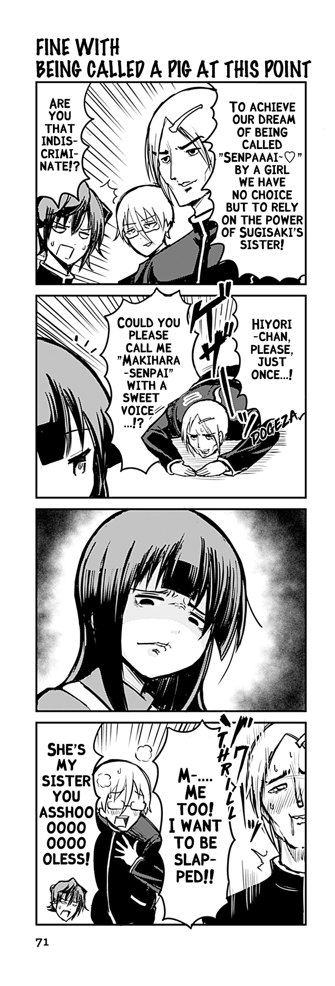 Tomodachi o Tsukurou Chapter 278 page 1 - Chapter 278: Fine with being called a pig at this point