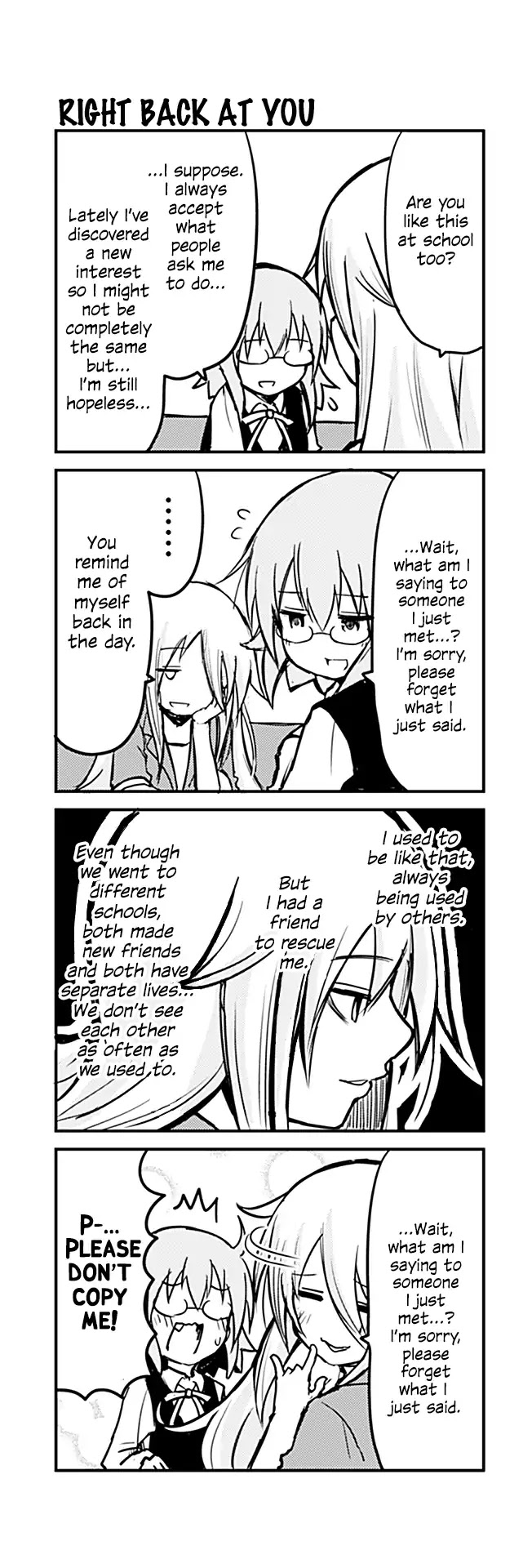 Tomodachi o Tsukurou Chapter 291 page 1 - Chapter 291: Right back at you