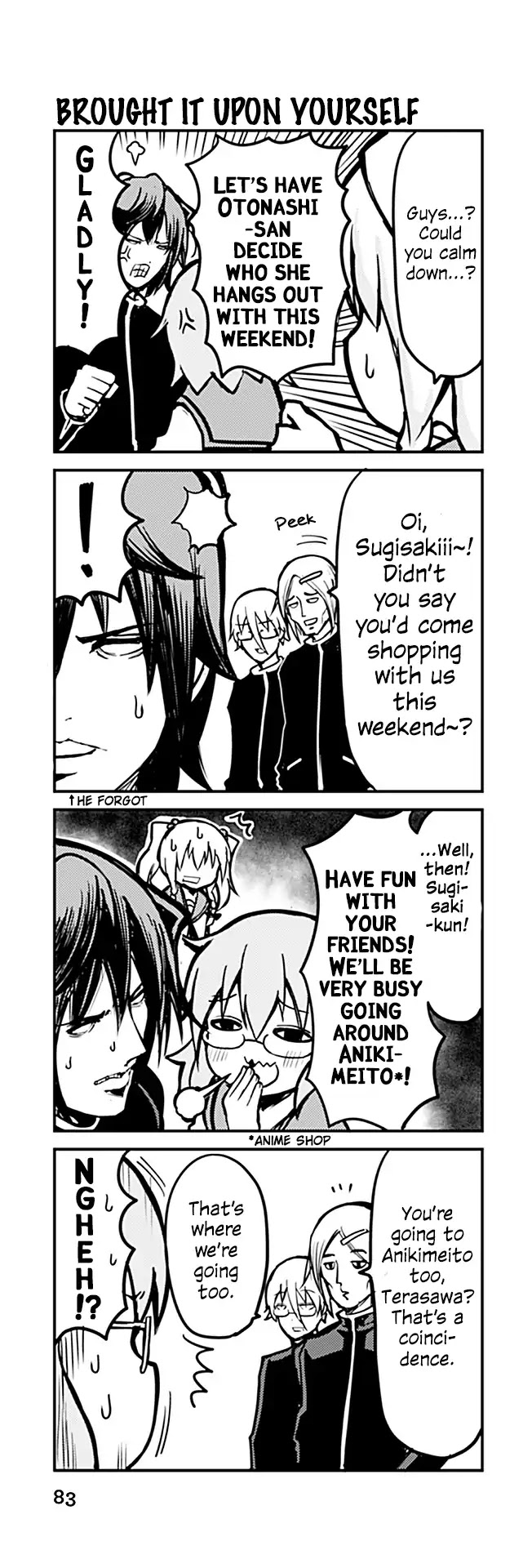 Tomodachi o Tsukurou Chapter 299 page 1 - Chapter 299: Brought it upon yourself.