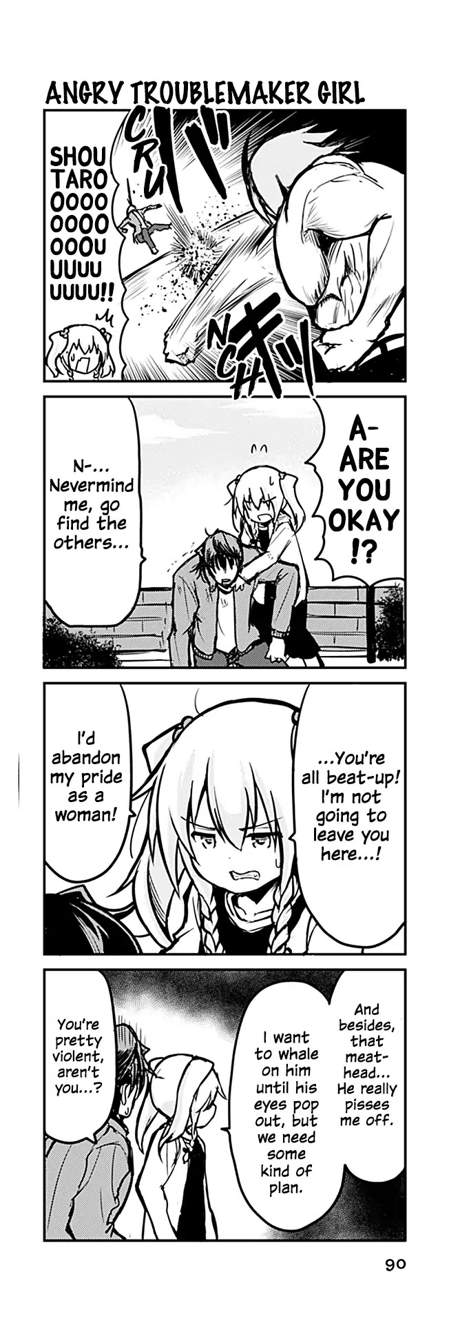 Tomodachi o Tsukurou Chapter 307 page 1 - Chapter 307: Angry troublemaker girl
