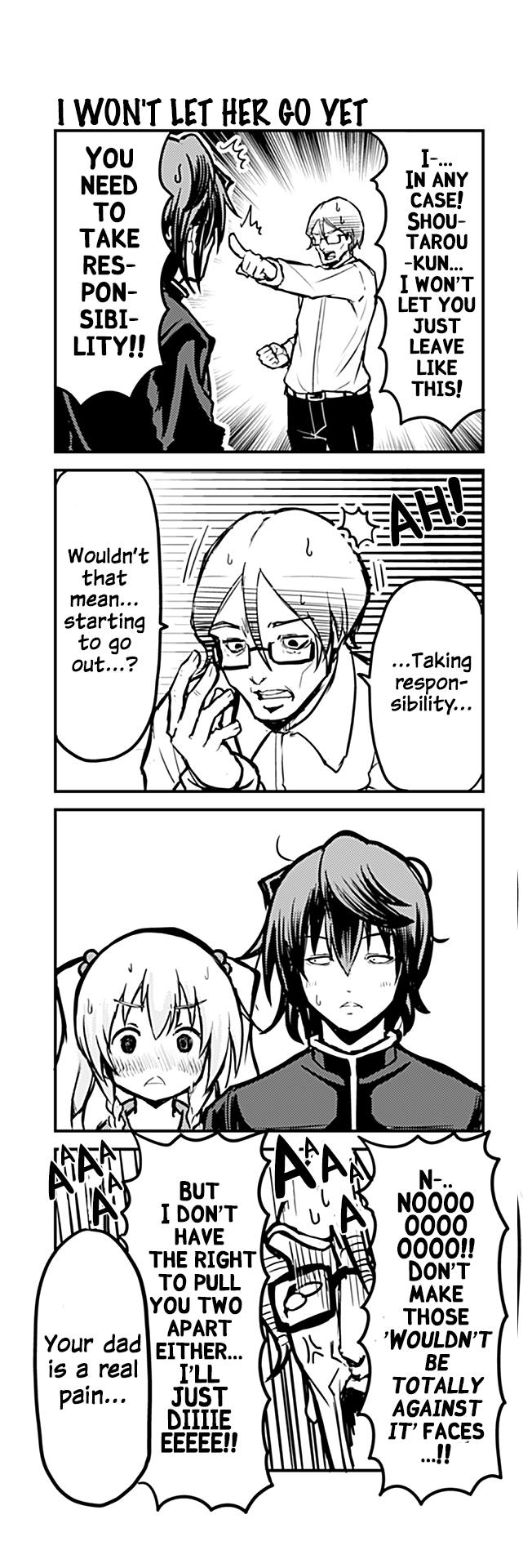 Tomodachi o Tsukurou Chapter 334 page 1 - Chapter 334: I won't let her go yet.