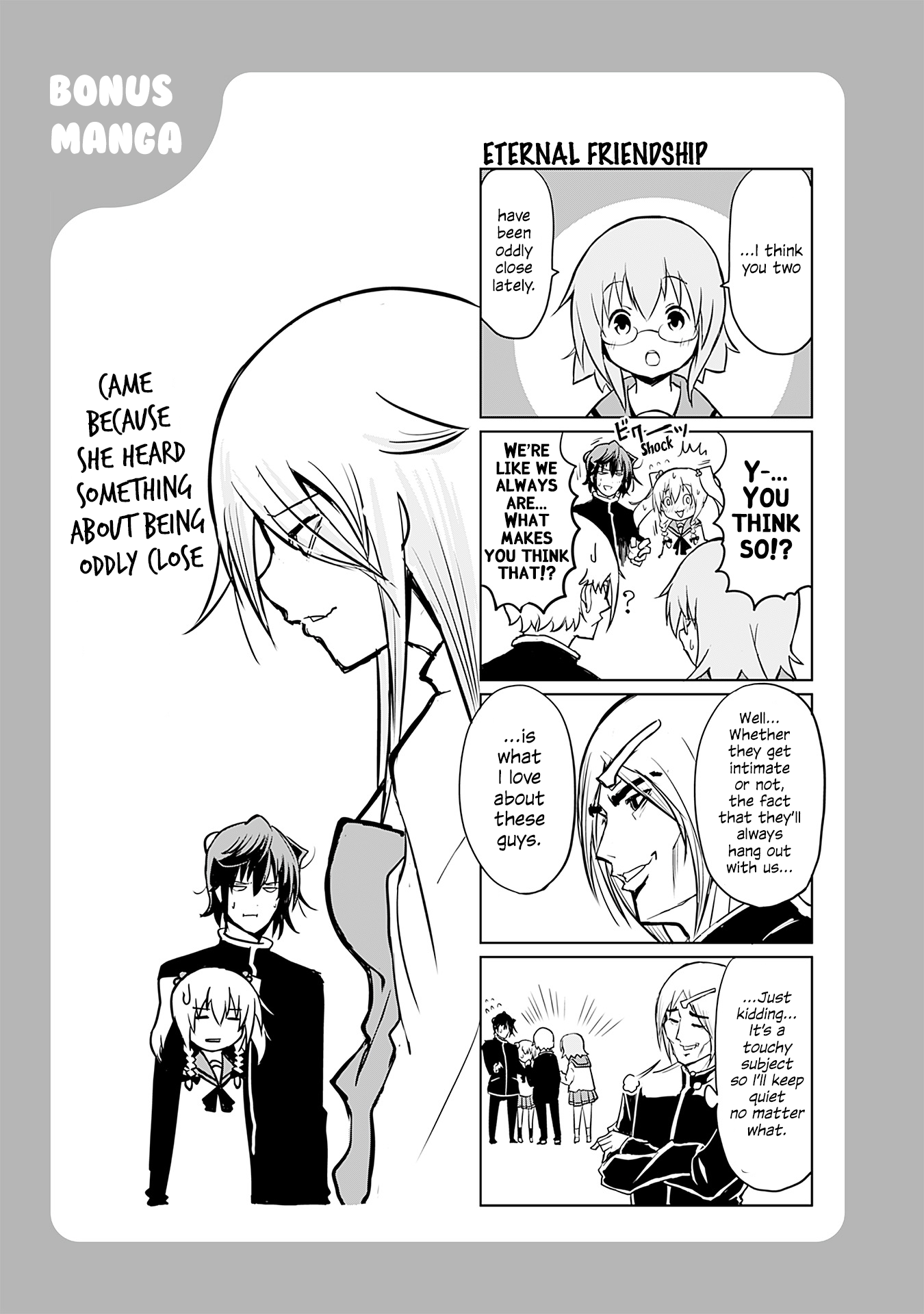 Tomodachi o Tsukurou Chapter 343.5 page 1 - Chapter 343.5: Eternal Friendship