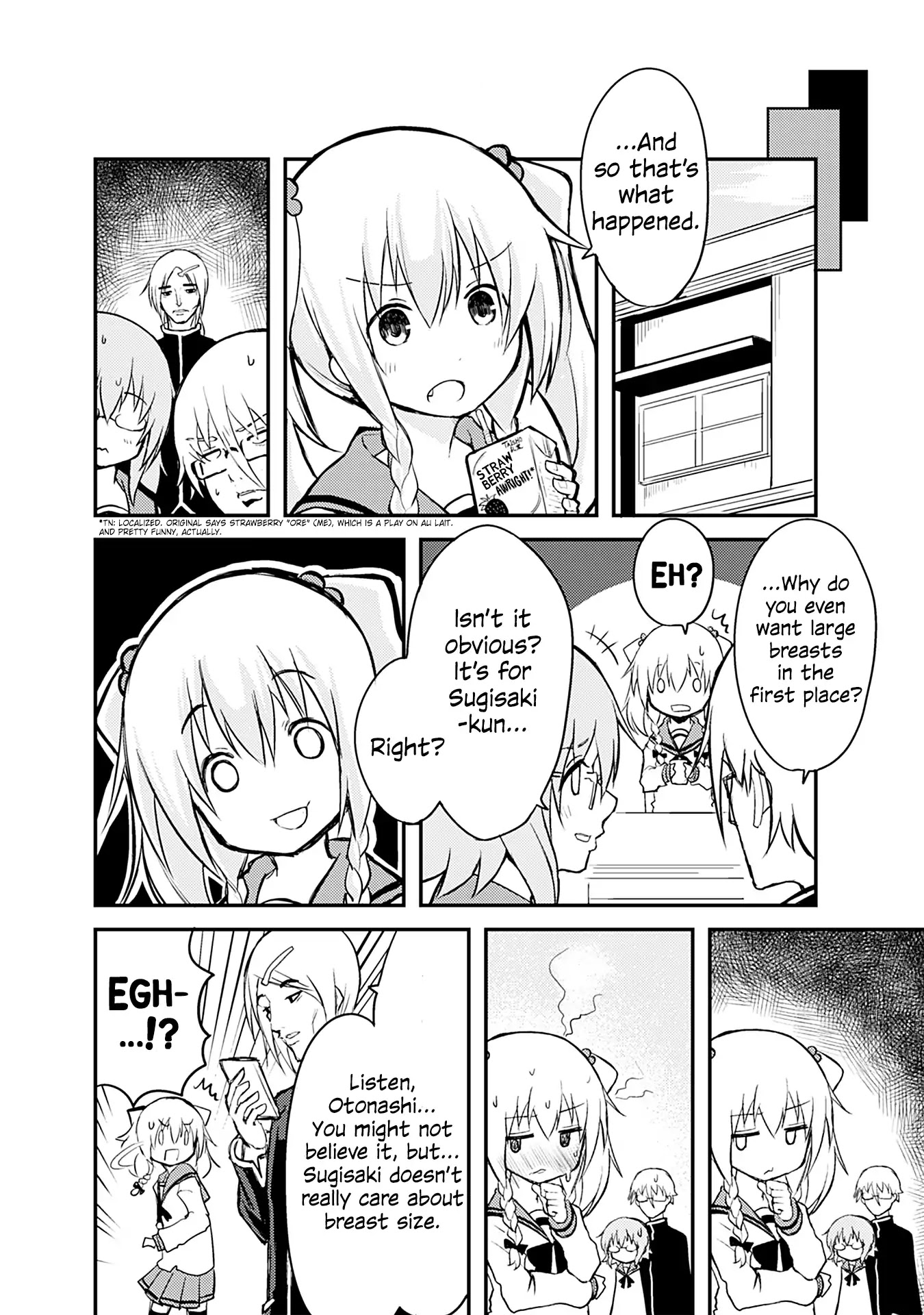 Tomodachi o Tsukurou Chapter 350.5 page 3 - Chapter 350.5: Bonus chapter - Massage that moment + afterword