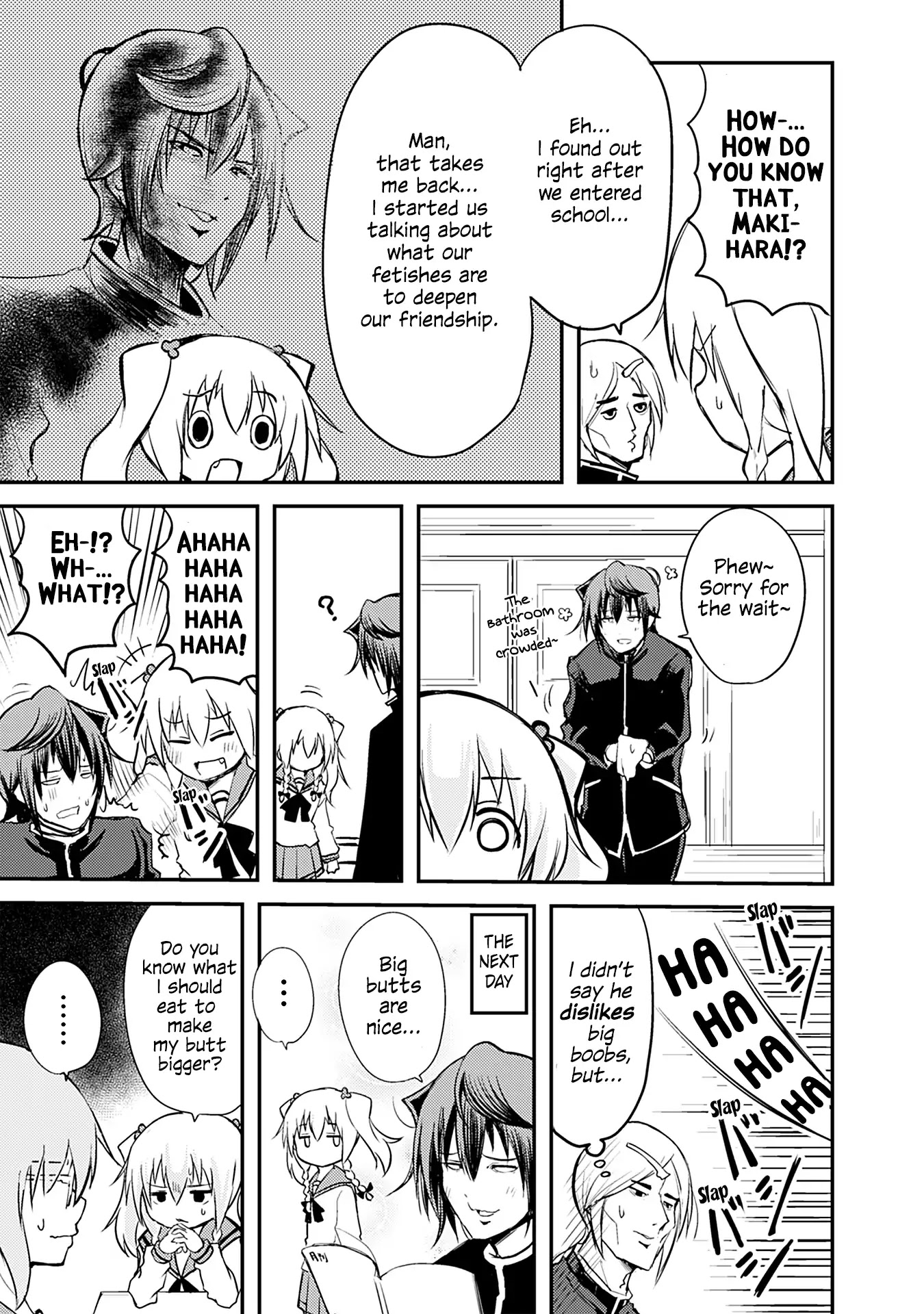 Tomodachi o Tsukurou Chapter 350.5 page 4 - Chapter 350.5: Bonus chapter - Massage that moment + afterword