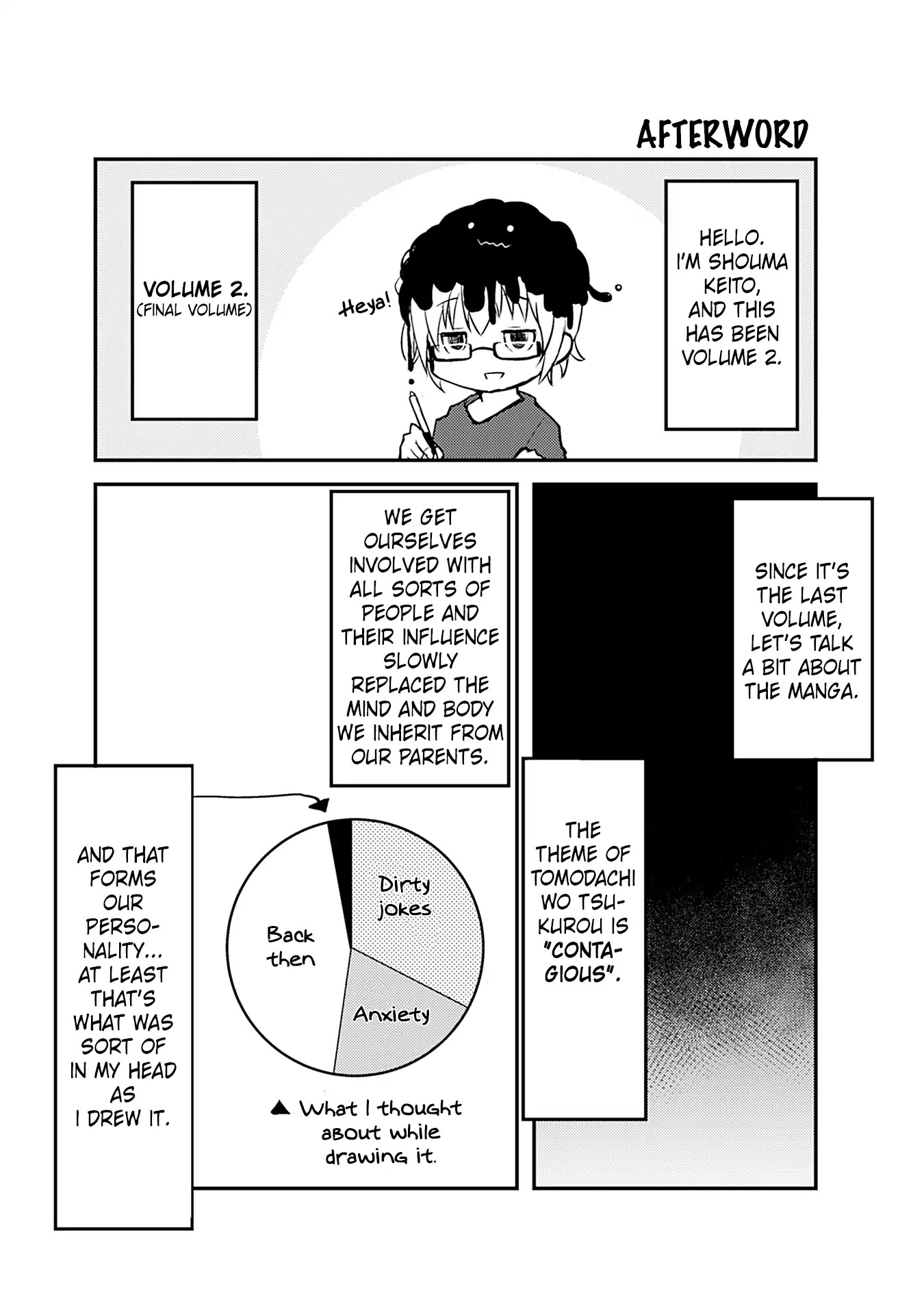 Tomodachi o Tsukurou Chapter 350.5 page 5 - Chapter 350.5: Bonus chapter - Massage that moment + afterword