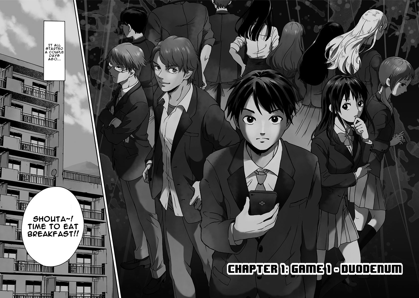 Tomogui Kyoushitsu Chapter 1 page 8 - Chapter 1: Game 1 - Duodenum