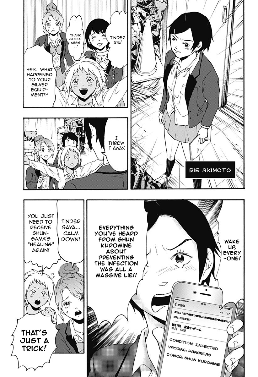 Tomogui Kyoushitsu Chapter 25 page 16 - Chapter 25: Game 11 - Pancreas