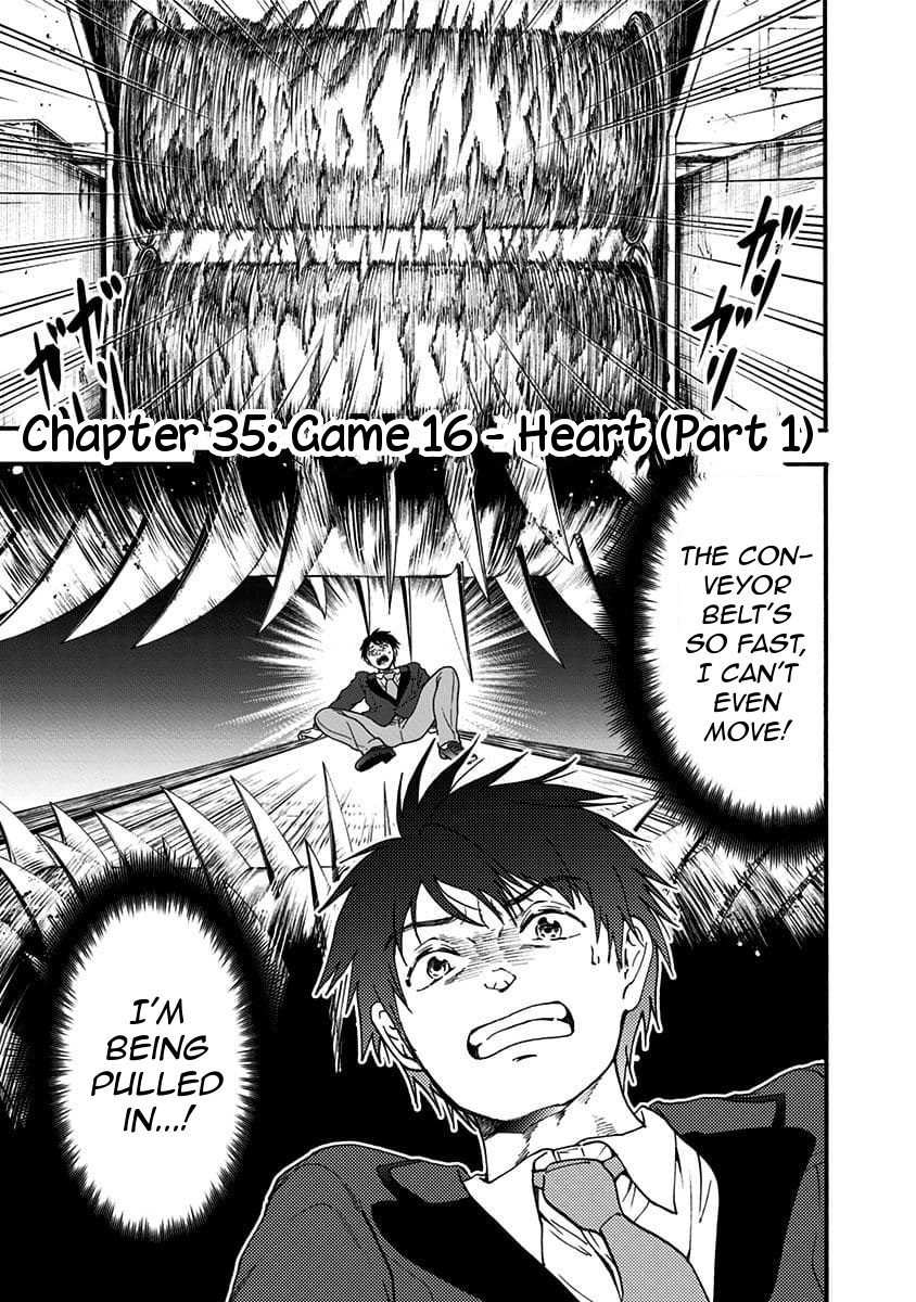 Tomogui Kyoushitsu Chapter 35 page 1 - Chapter 35: Game 16 - Heart (Part 1)