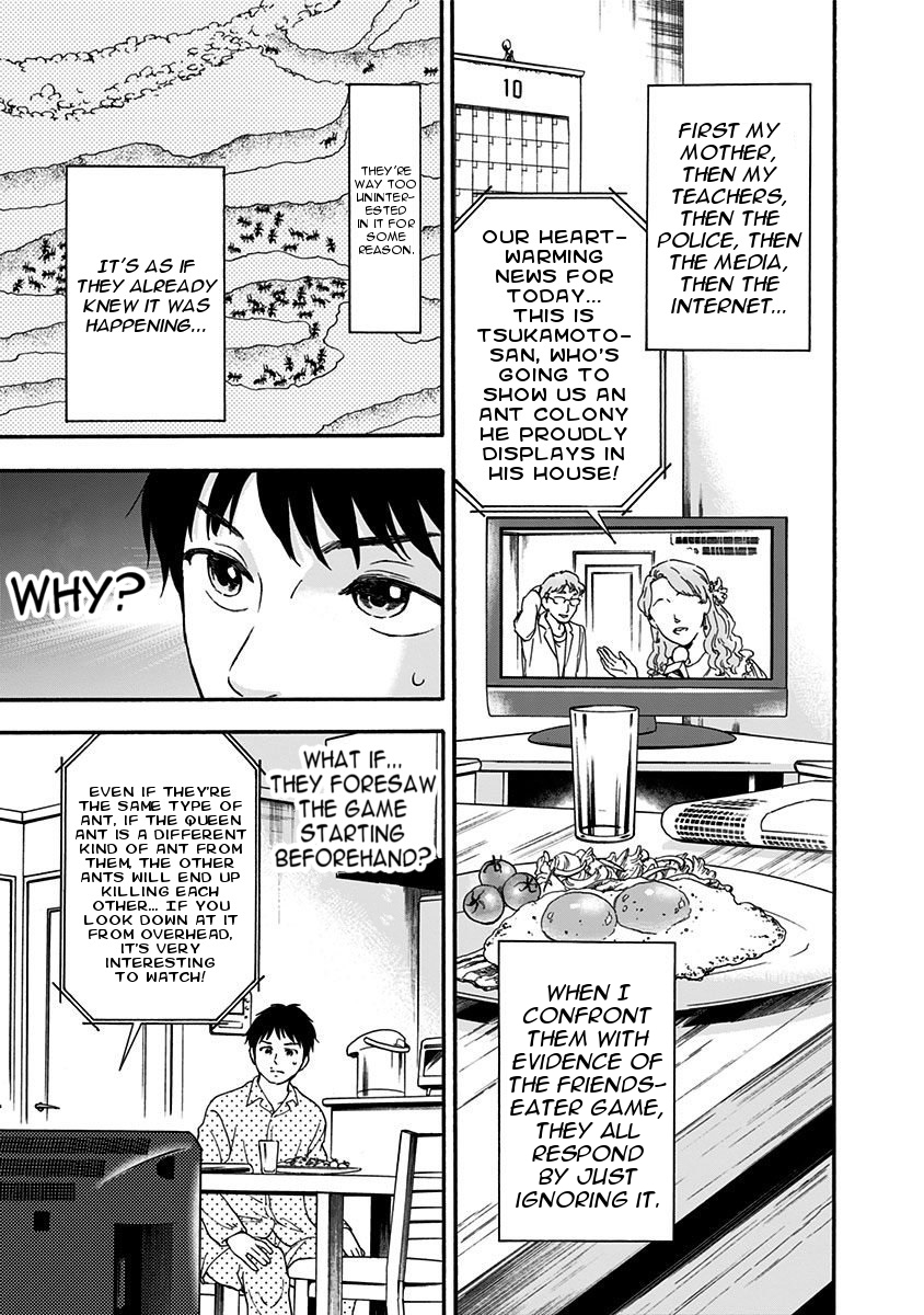 Tomogui Kyoushitsu Chapter 5 page 3 - Chapter 5: Game 5 - Fingernails on Right Hand (Part 1)