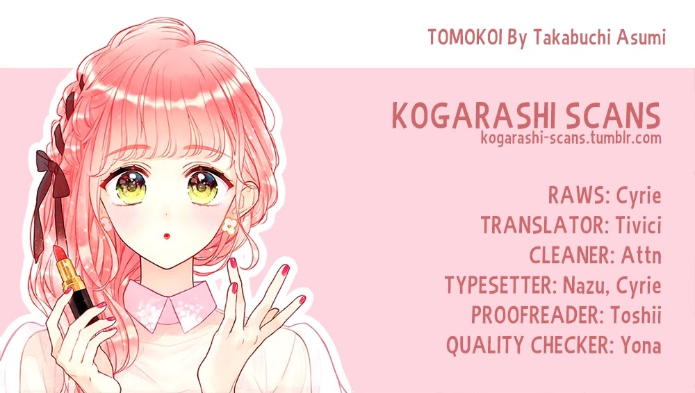 Tomokoi Chapter 4 page 1 - Chapter 4: I Want To Tell Him I Love Him [END]
