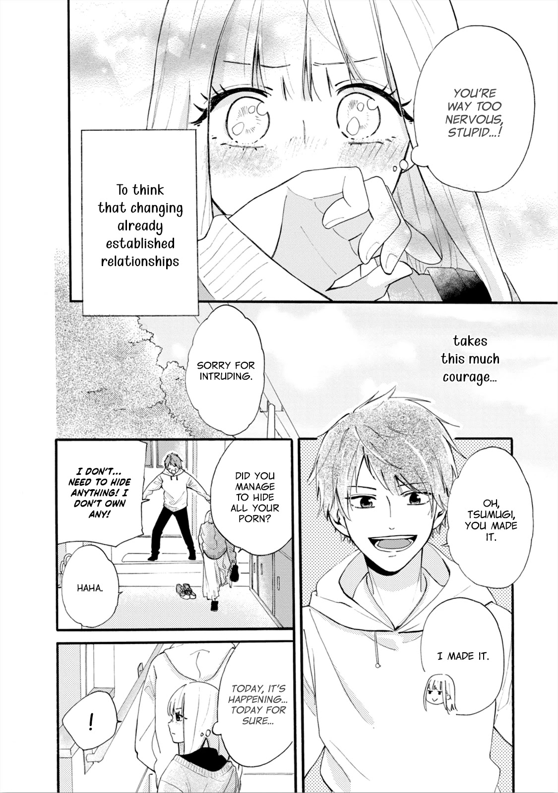 Tomokoi Chapter 4 page 20 - Chapter 4: I Want To Tell Him I Love Him [END]