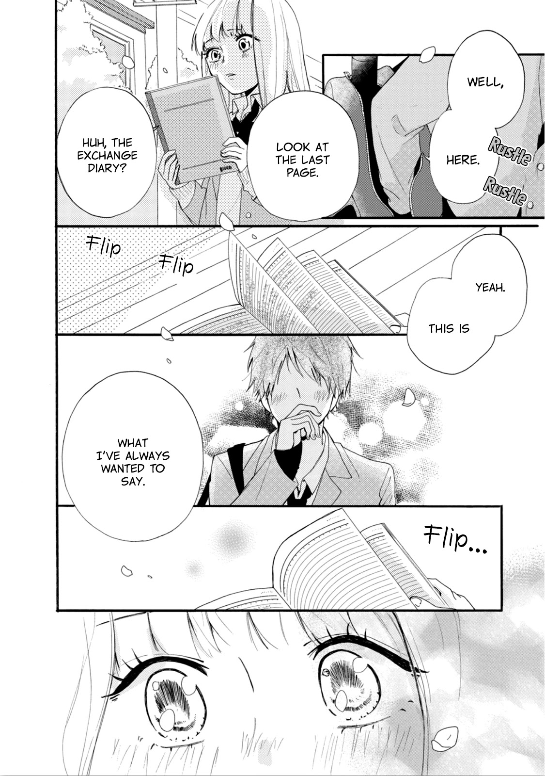 Tomokoi Chapter 4 page 35 - Chapter 4: I Want To Tell Him I Love Him [END]