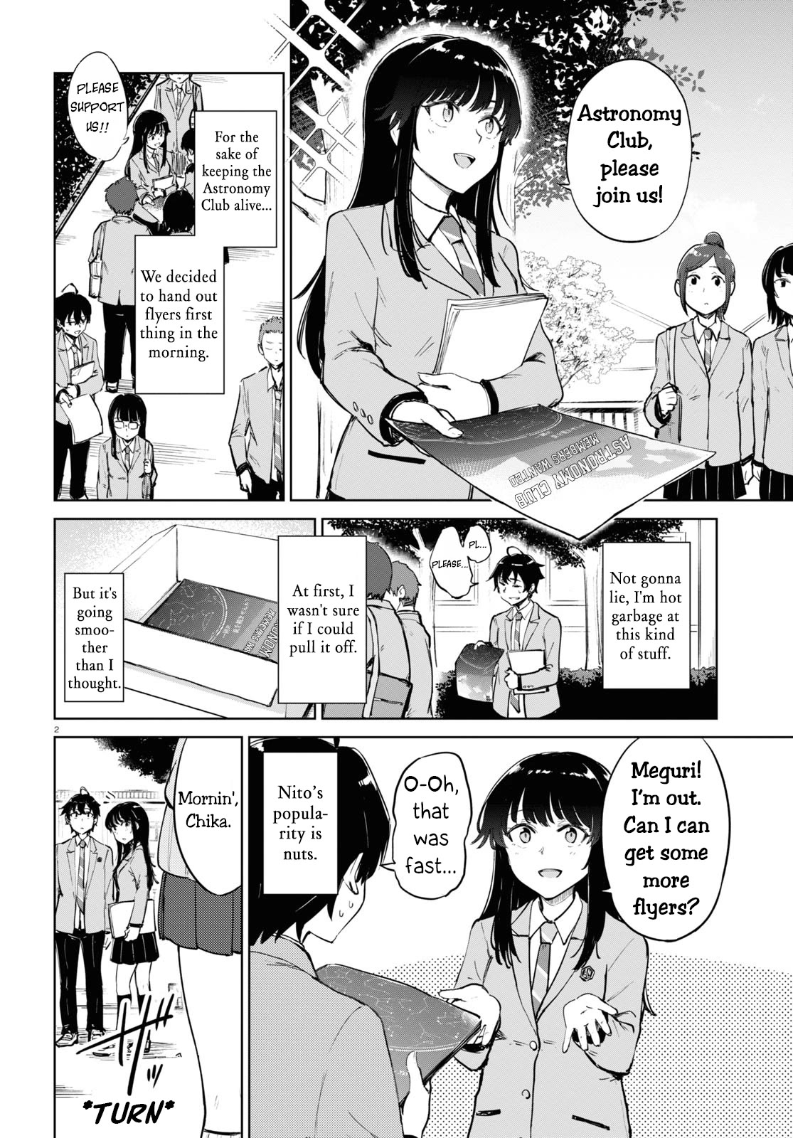 Tomorrow, When Spring Comes. Chapter 3 page 2 - Chapter 3: Mone Igarashi Wants To Be Number One
