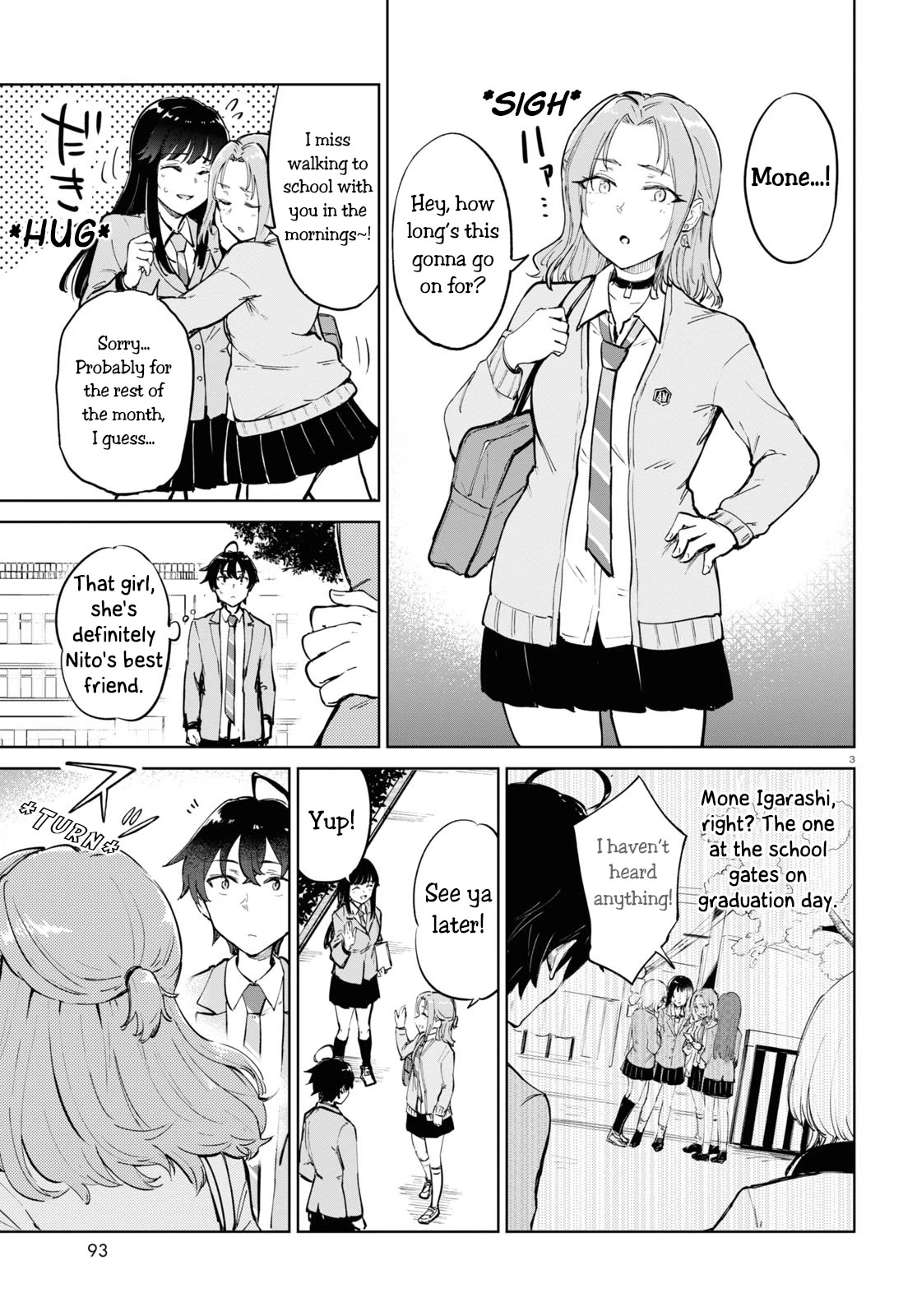 Tomorrow, When Spring Comes. Chapter 3 page 3 - Chapter 3: Mone Igarashi Wants To Be Number One