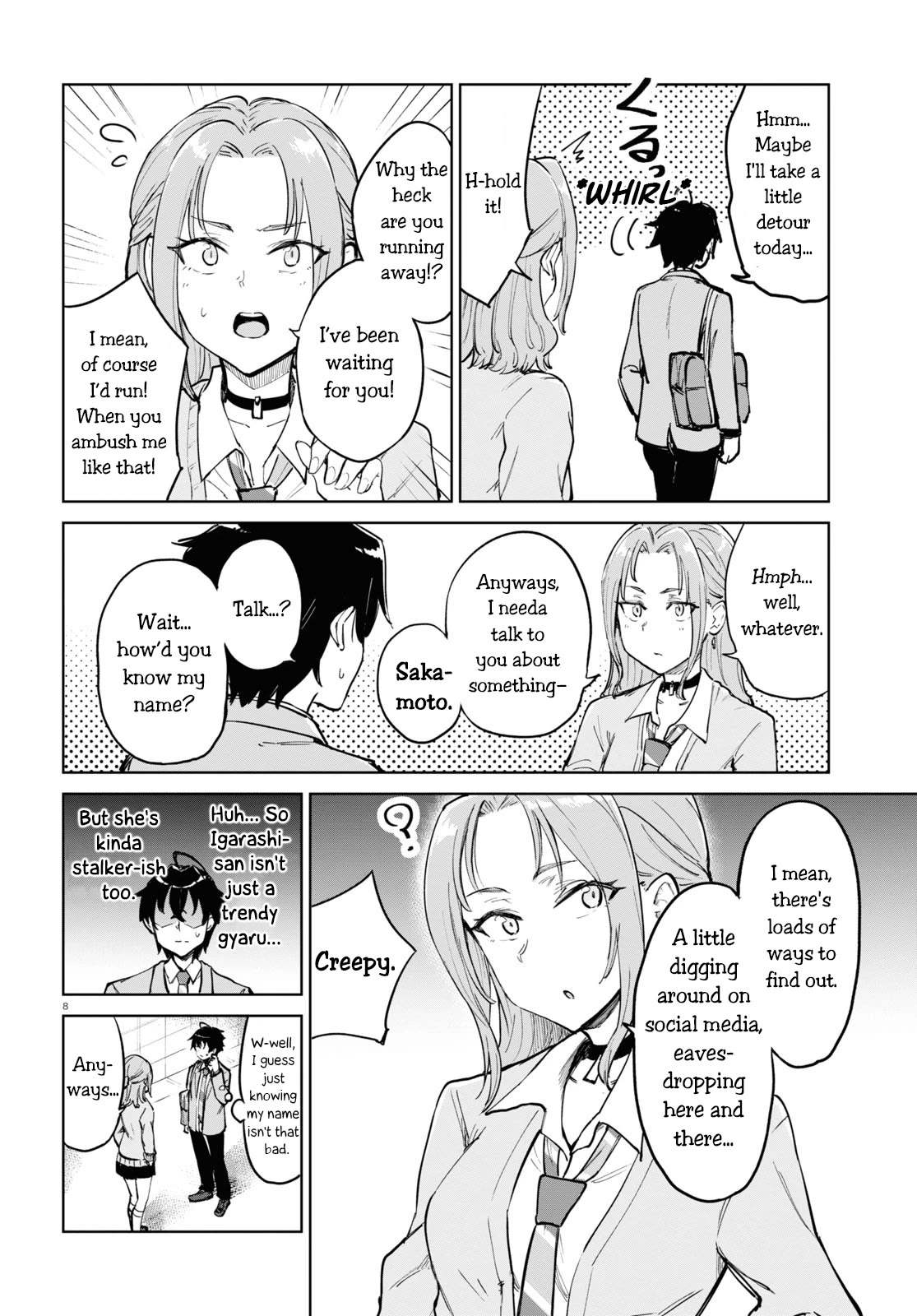 Tomorrow, When Spring Comes. Chapter 3 page 8 - Chapter 3: Mone Igarashi Wants To Be Number One