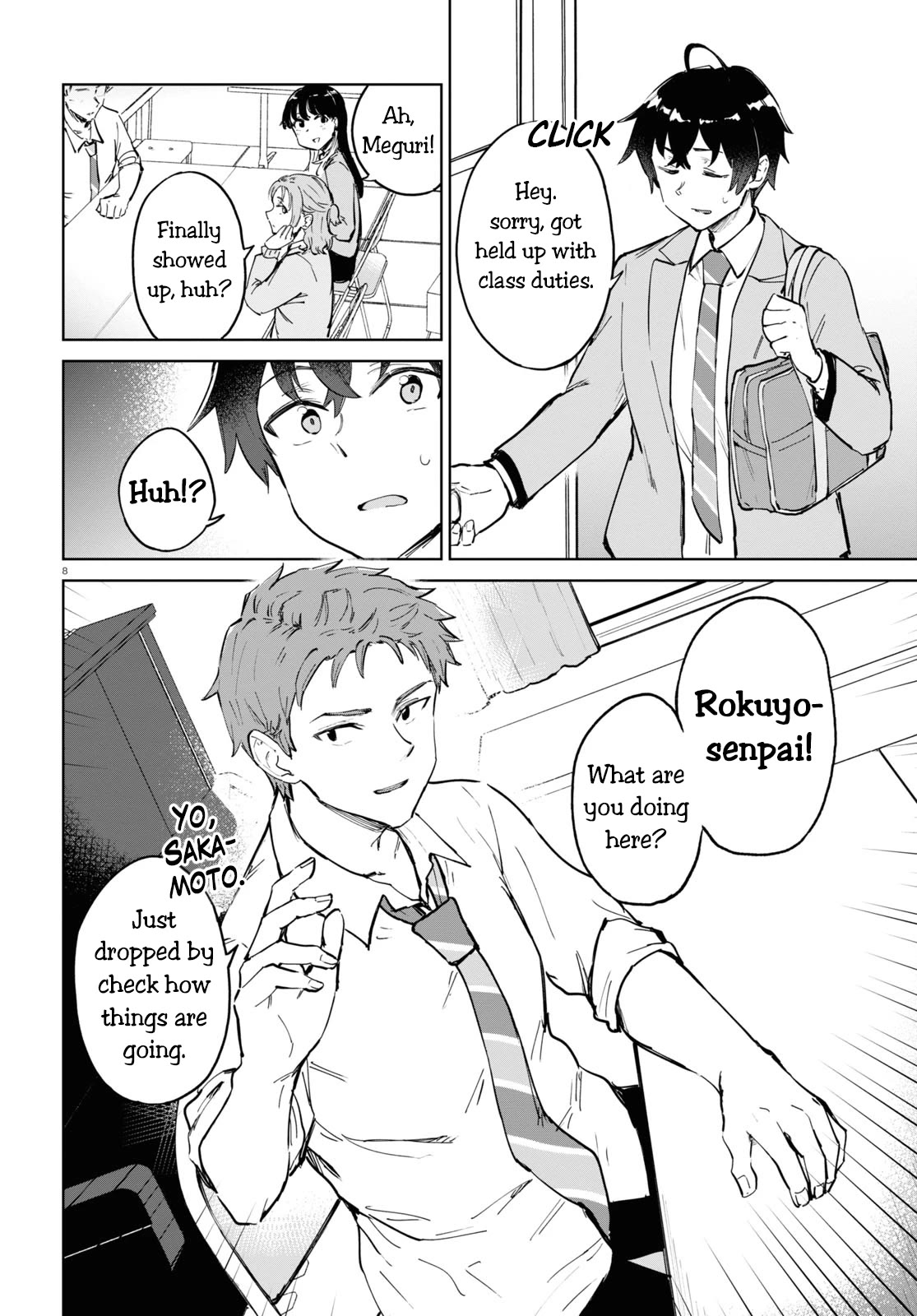 Tomorrow, When Spring Comes. Chapter 5 page 8 - Chapter 5: The Reason You're Working So Hard