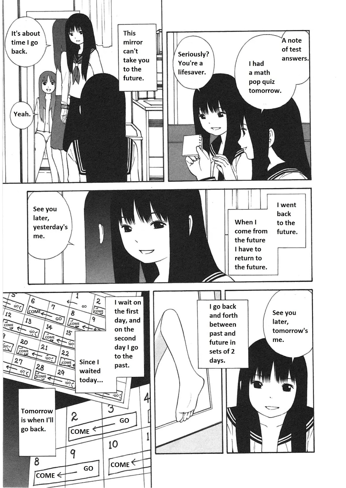 Tomorrow's Me Chapter 1 page 9 - Chapter 1
