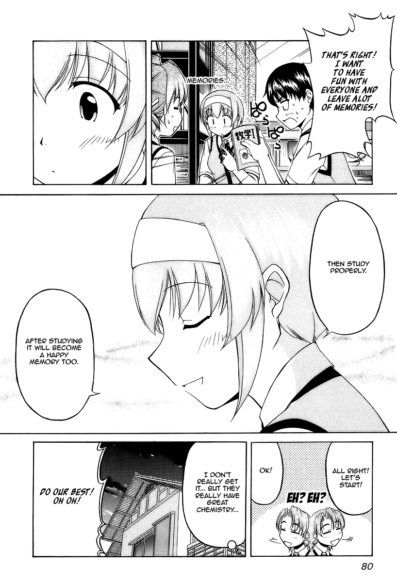 Tona-Gura! Chapter 25 page 14 - Chapter 25: Studying With You Who I Care About. Learning Things About You Who I Care About Most