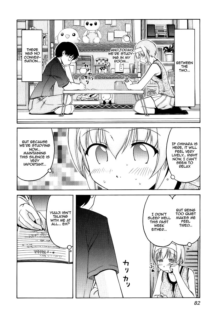 Tona-Gura! Chapter 25 page 16 - Chapter 25: Studying With You Who I Care About. Learning Things About You Who I Care About Most