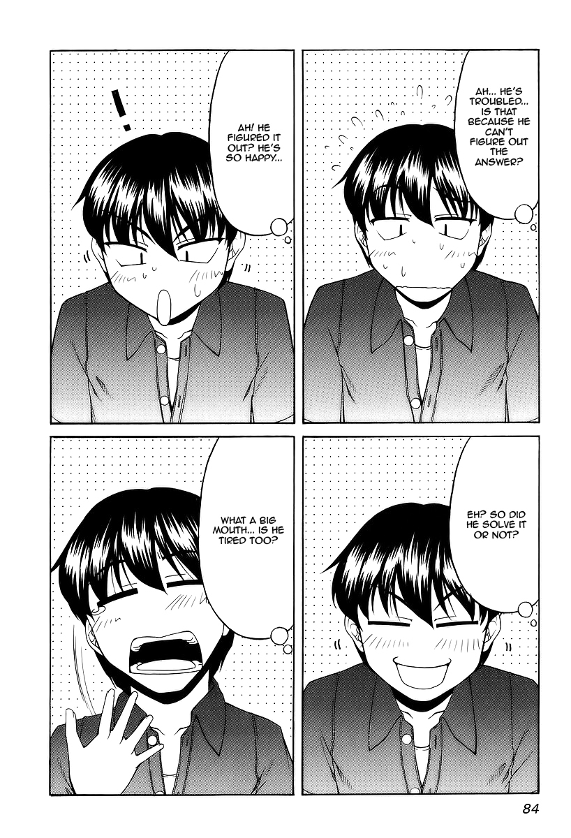 Tona-Gura! Chapter 25 page 18 - Chapter 25: Studying With You Who I Care About. Learning Things About You Who I Care About Most
