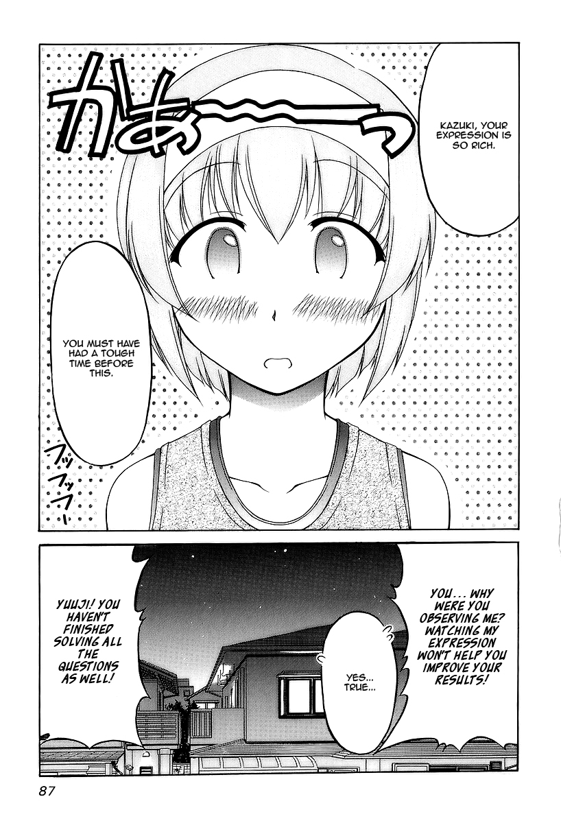 Tona-Gura! Chapter 25 page 21 - Chapter 25: Studying With You Who I Care About. Learning Things About You Who I Care About Most