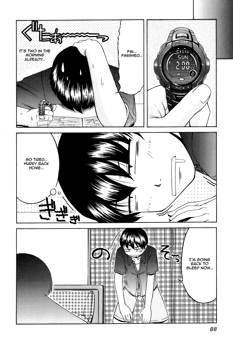 Tona-Gura! Chapter 25 page 22 - Chapter 25: Studying With You Who I Care About. Learning Things About You Who I Care About Most