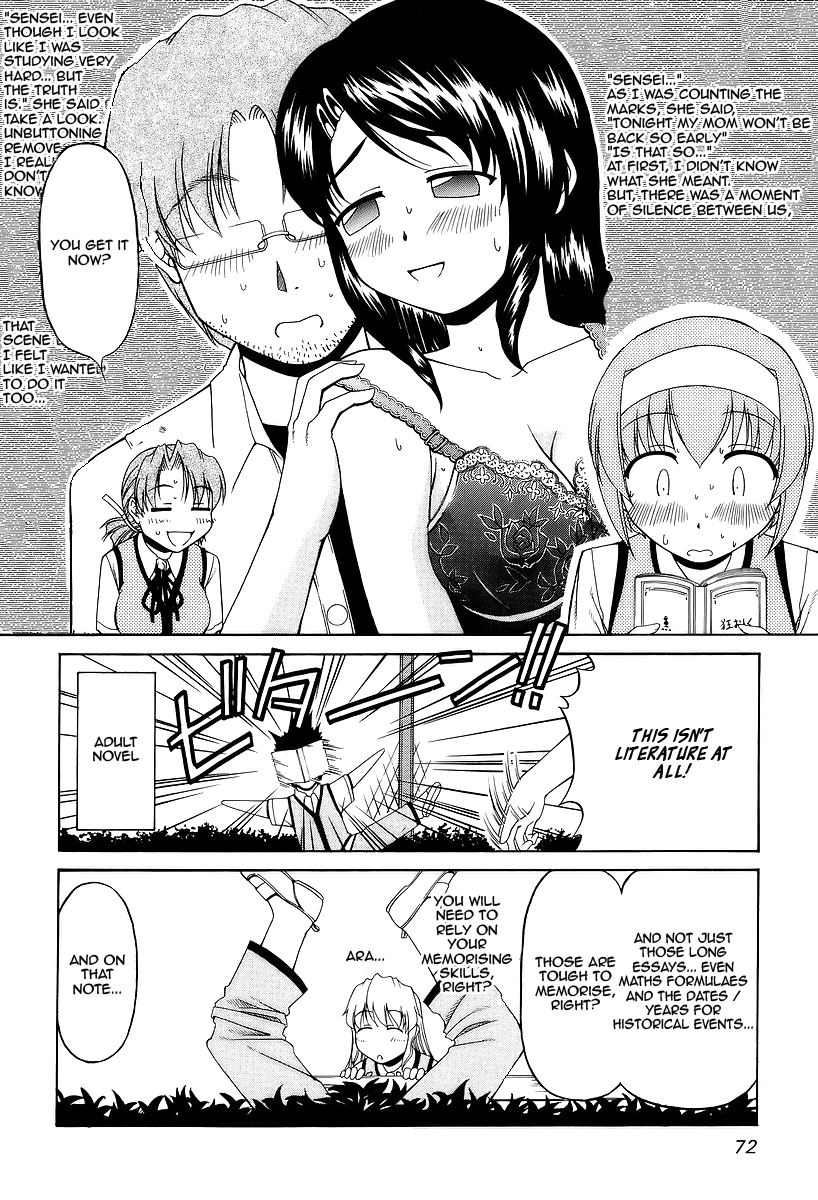 Tona-Gura! Chapter 25 page 6 - Chapter 25: Studying With You Who I Care About. Learning Things About You Who I Care About Most