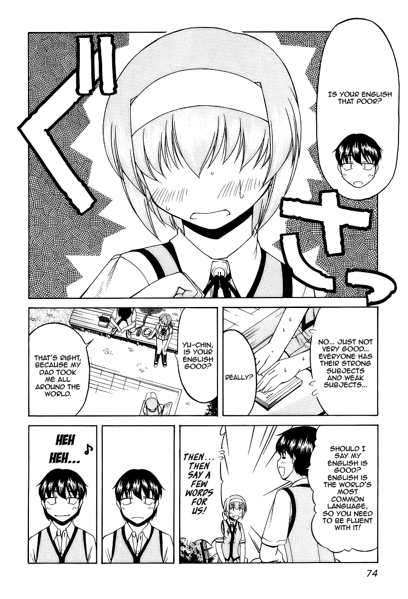 Tona-Gura! Chapter 25 page 8 - Chapter 25: Studying With You Who I Care About. Learning Things About You Who I Care About Most