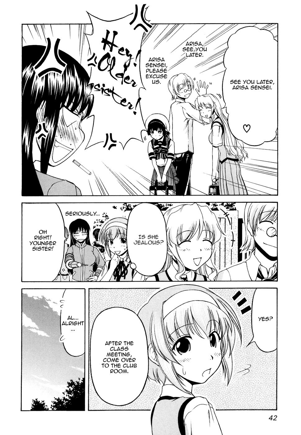 Tona-Gura! Chapter 30 page 10 - Chapter 30: An Uneasy Three-Legged Race