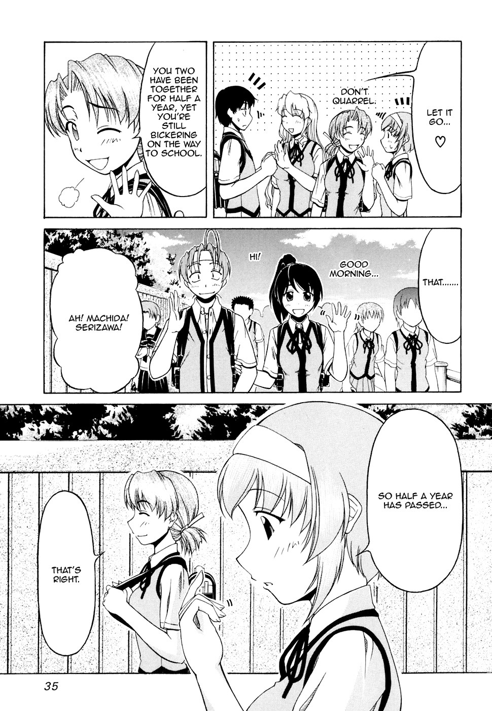 Tona-Gura! Chapter 30 page 3 - Chapter 30: An Uneasy Three-Legged Race