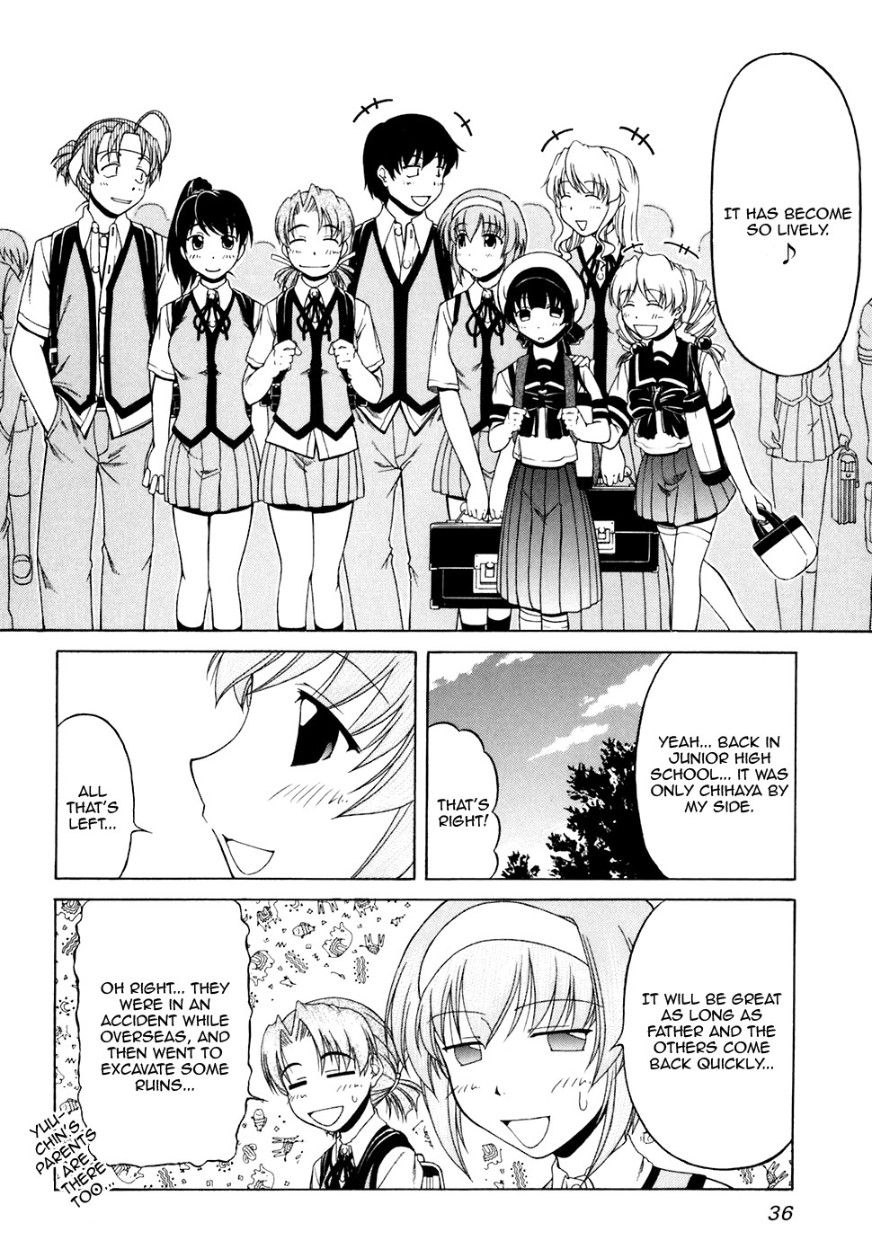 Tona-Gura! Chapter 30 page 4 - Chapter 30: An Uneasy Three-Legged Race
