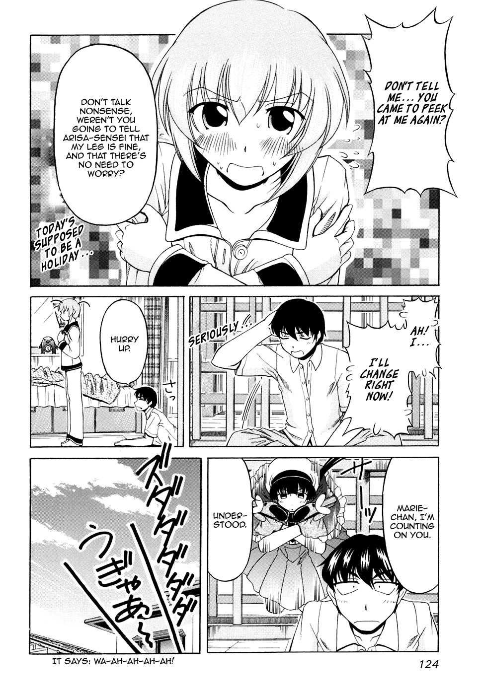 Tona-Gura! Chapter 33 page 6 - Chapter 33: Can't Find the Small Umbrella?