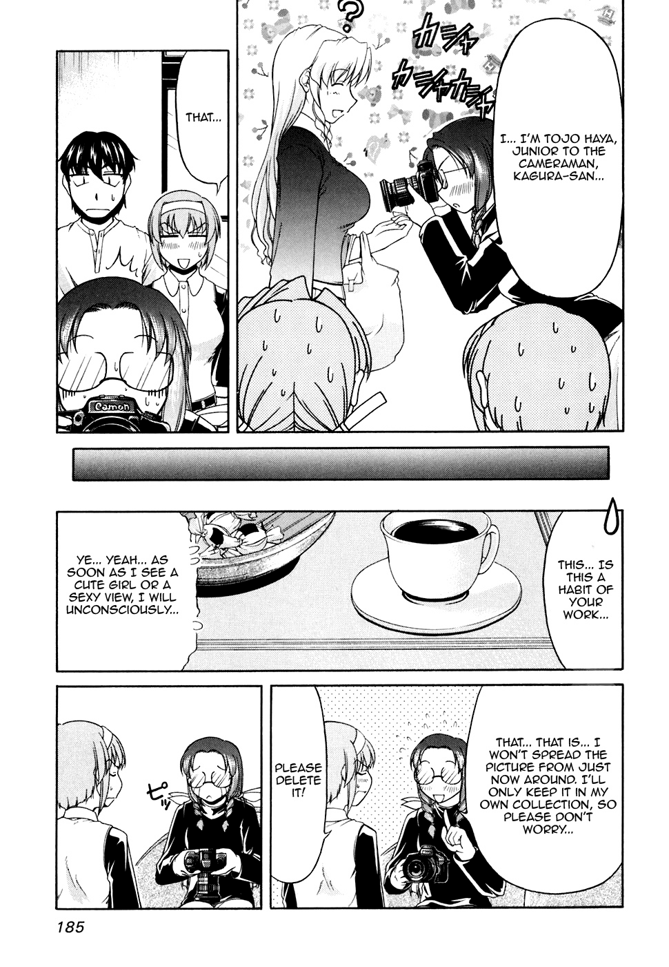 Tona-Gura! Chapter 35 page 15 - Chapter 35: Father, Female Junior, Glasses and Forehead