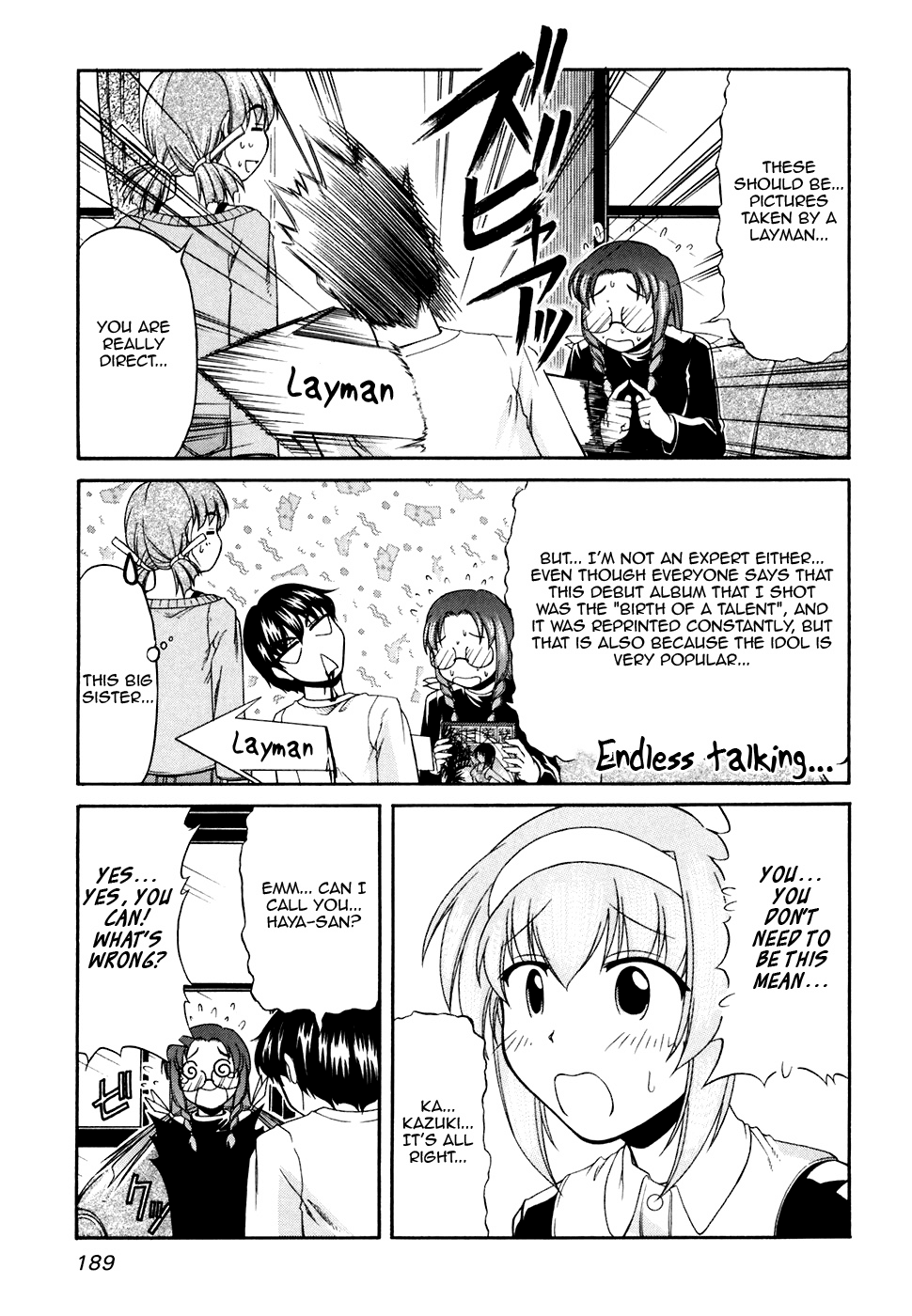 Tona-Gura! Chapter 35 page 19 - Chapter 35: Father, Female Junior, Glasses and Forehead