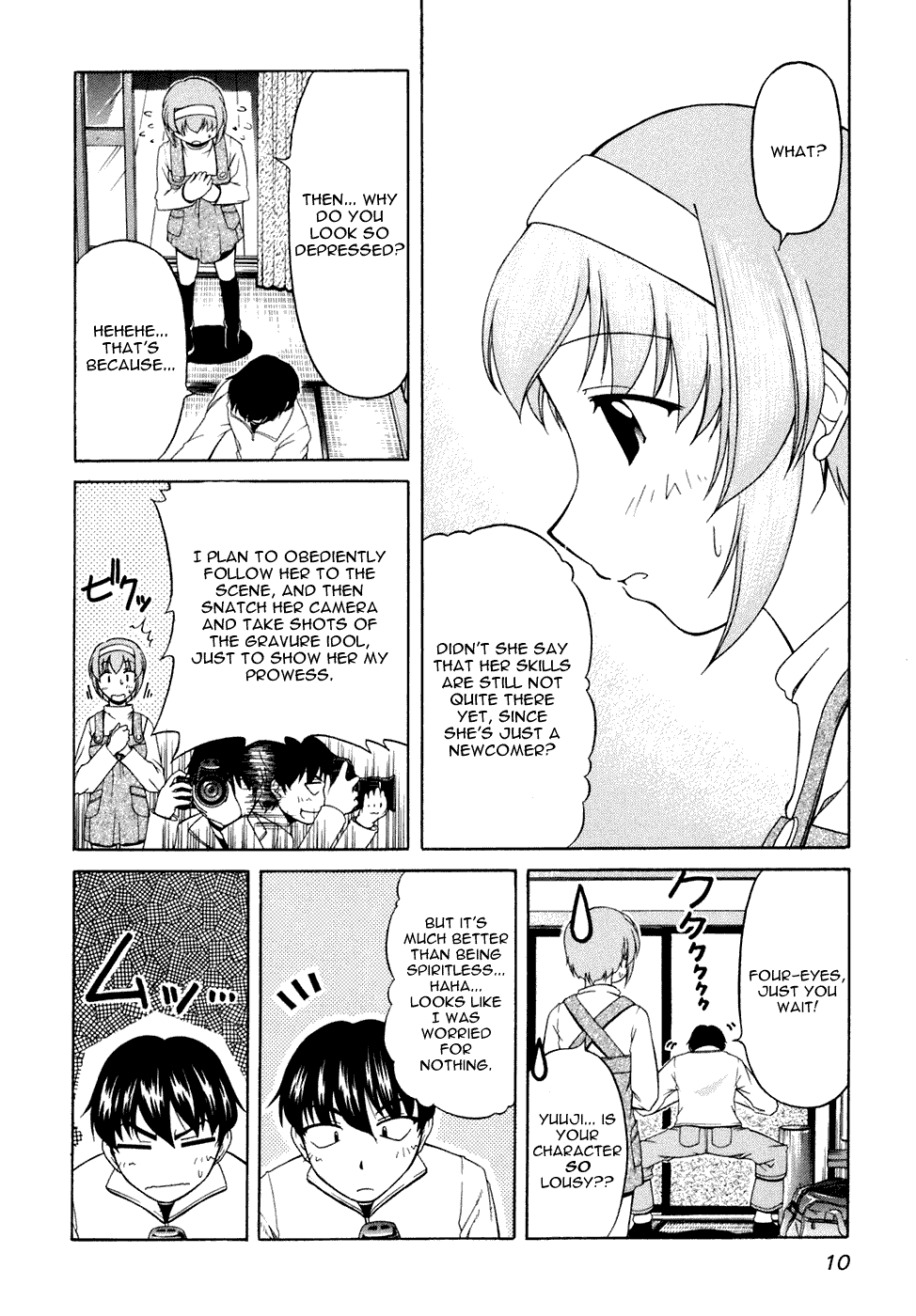 Tona-Gura! Chapter 36 page 10 - Chapter 36: From a Relaxing Weekend to an Uneasy Weekend