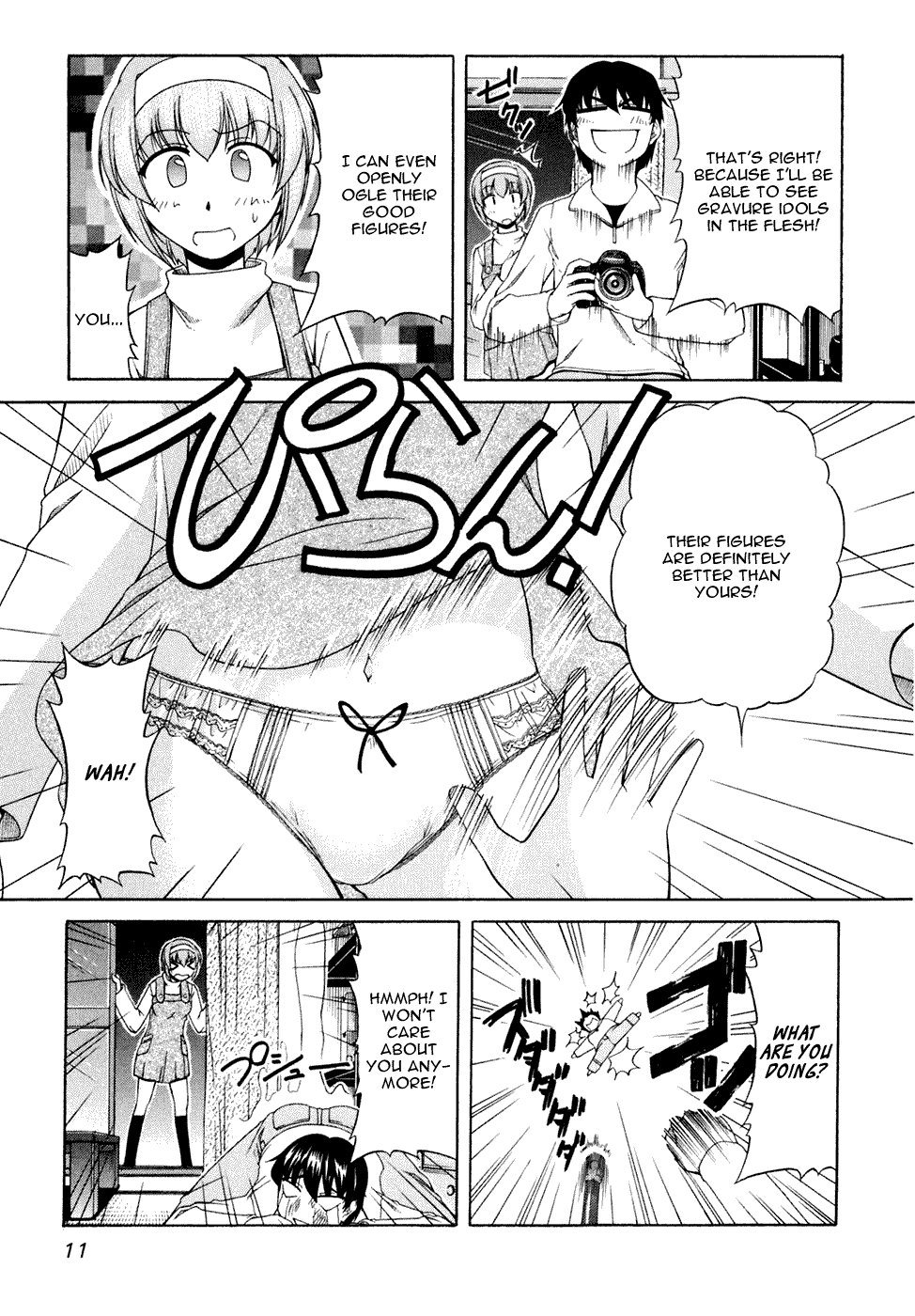 Tona-Gura! Chapter 36 page 11 - Chapter 36: From a Relaxing Weekend to an Uneasy Weekend