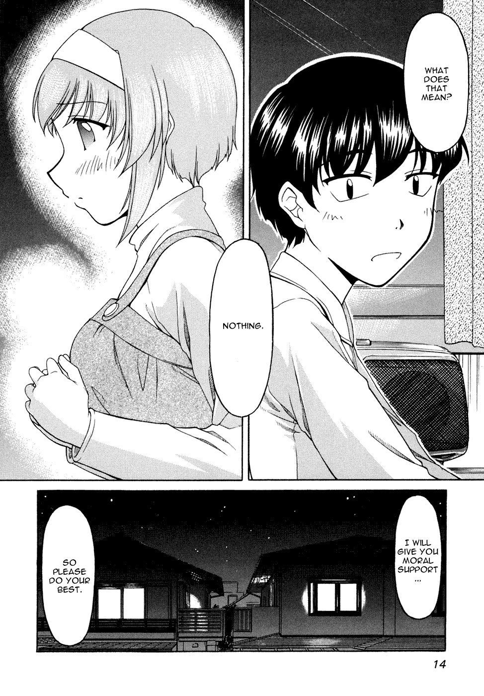 Tona-Gura! Chapter 36 page 14 - Chapter 36: From a Relaxing Weekend to an Uneasy Weekend