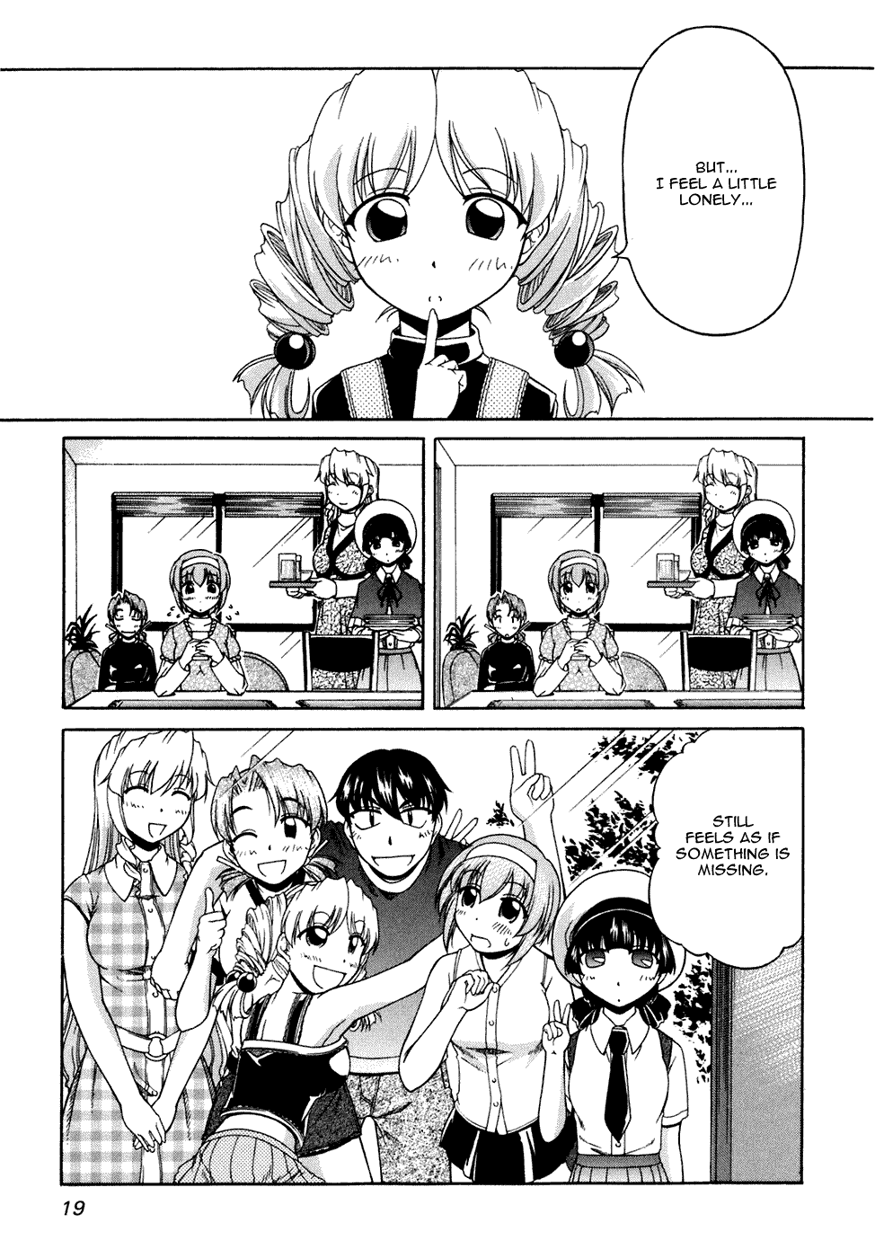 Tona-Gura! Chapter 36 page 19 - Chapter 36: From a Relaxing Weekend to an Uneasy Weekend
