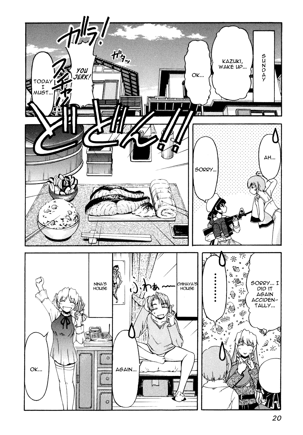 Tona-Gura! Chapter 36 page 20 - Chapter 36: From a Relaxing Weekend to an Uneasy Weekend